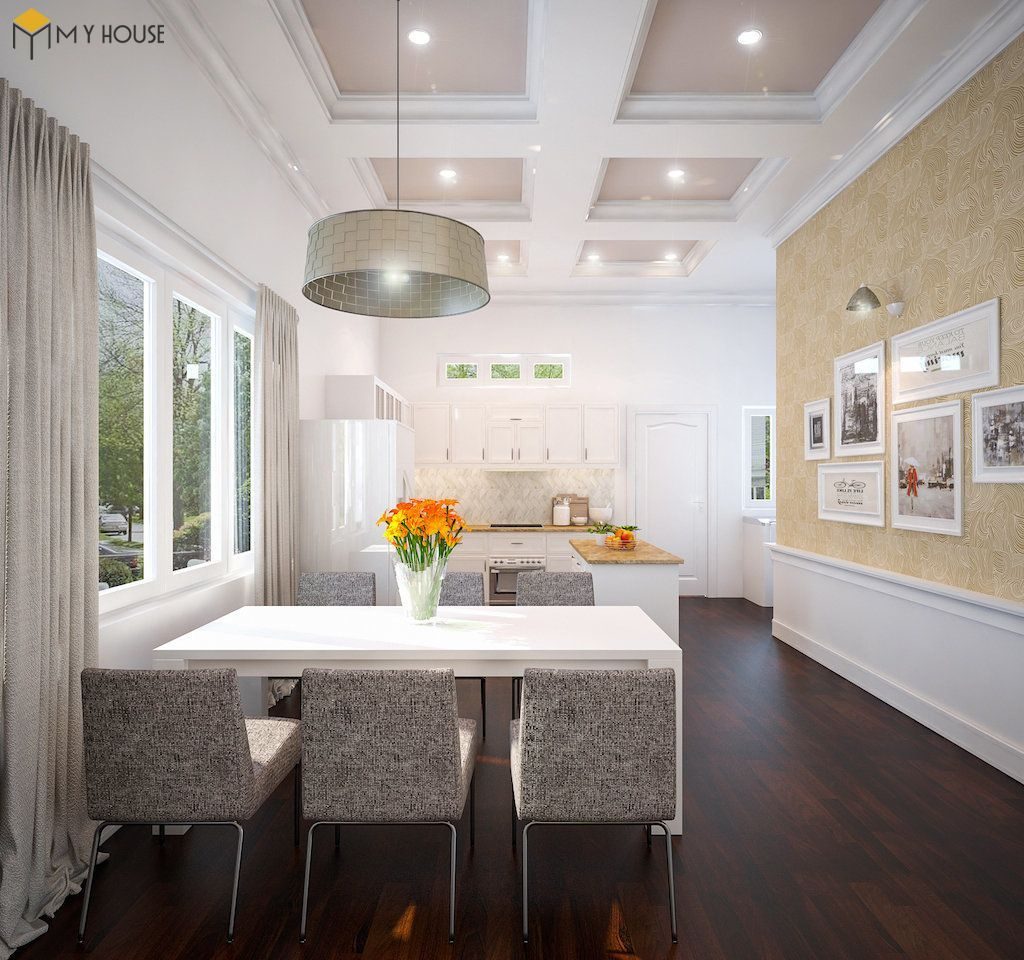 Thiết kế nội thất biệt thự hiện đại 2 tầng - View 3