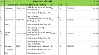 Dự toán thi công nội thất 7