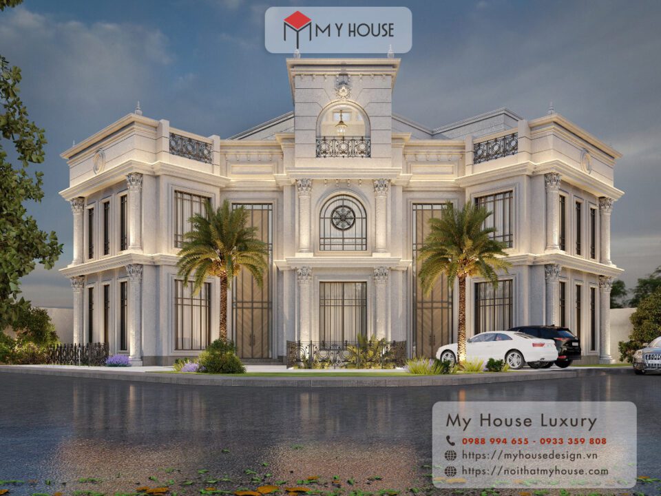 thiết kế biệt thự cổ điển