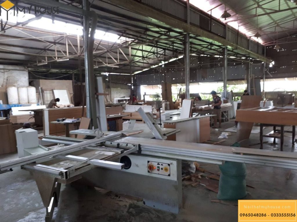 Không gian xưởng sản xuất nội thất