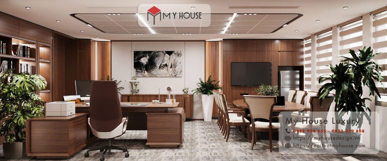 thiết kế thi công nội thất văn phòng