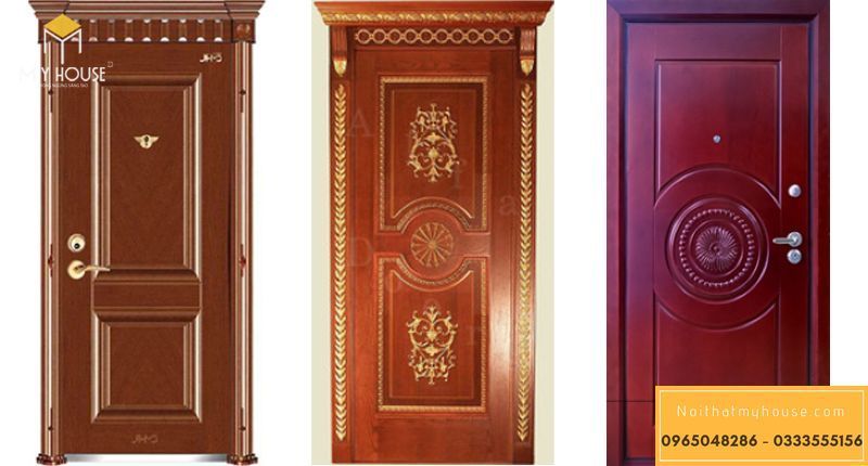 Lưu ý khi thiết kế cửa gỗ tân cổ điển