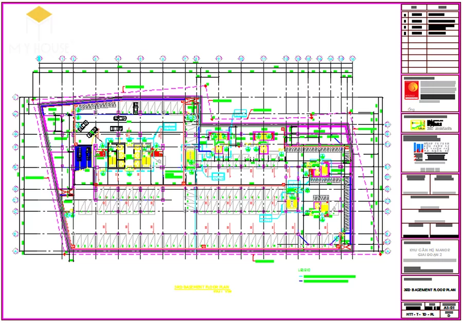 File cad chung cư cao cấp