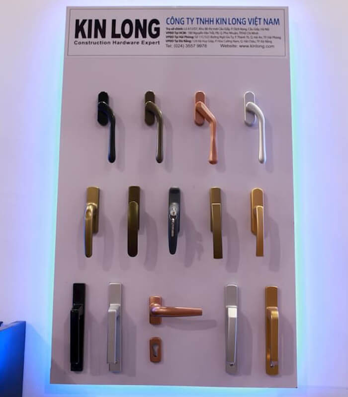 Phụ kiện Kinlong chất lượng - Phụ kiện hoàn hảo cho cửa nhôm xingfa