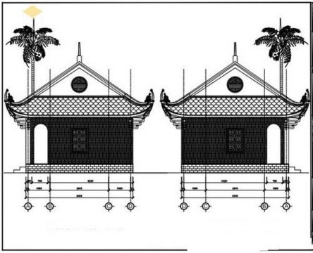 Bản vẽ thiết kế nhà thờ họ 13