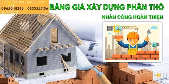 Quy trình xây nhà trọn gói được các nhà thầu xây dựng tiến hành theo 6 bước cơ bản