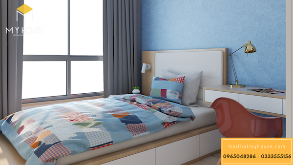 Thiết kế nội thất căn hộ 3 phòng ngủ -2