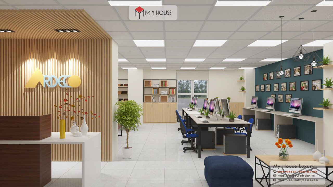 giá thiết kế thi công nội thất văn phòng