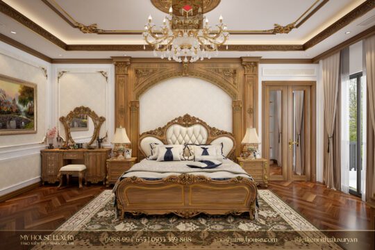 giường gỗ cao cấp