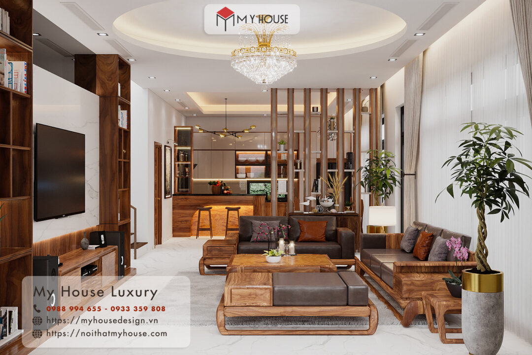 sofa gỗ nệm