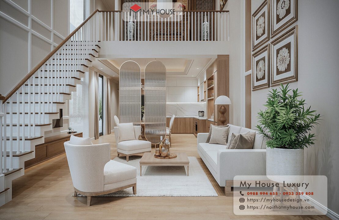 thiết kế nhà cấp 4 có gác lửng 40m2