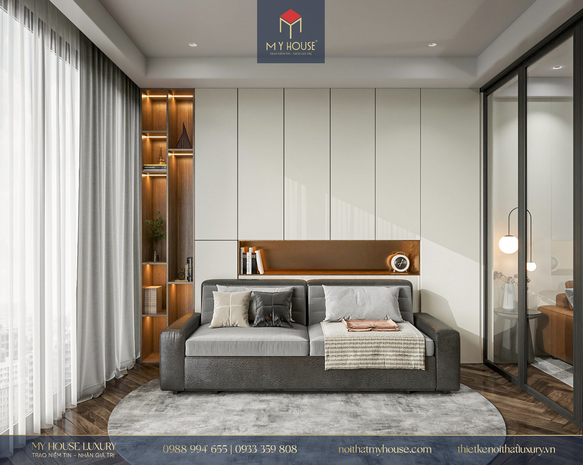 Thiết kế nội thất chung cư Vinhomes D’Capitale 10