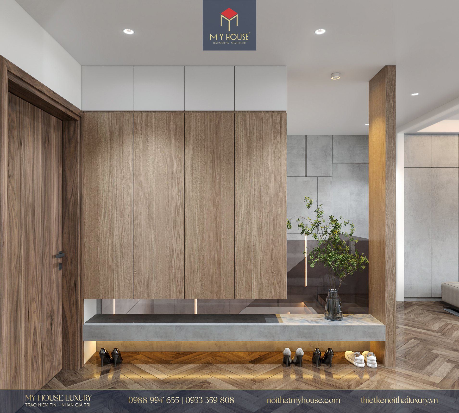 Thiết kế nội thất chung cư Vinhomes D’Capitale 13