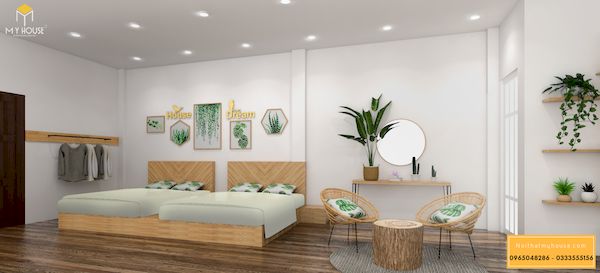 Mẫu thiết kế Homestay hiện đại - Hình ảnh 7