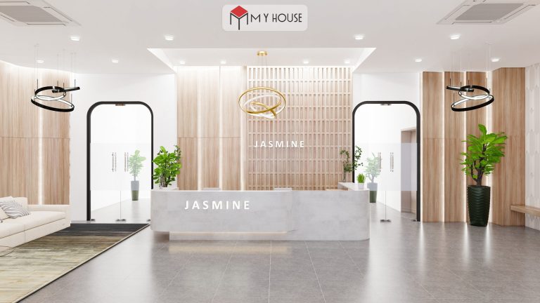 thiết kế nội thất sảnh khách sạn