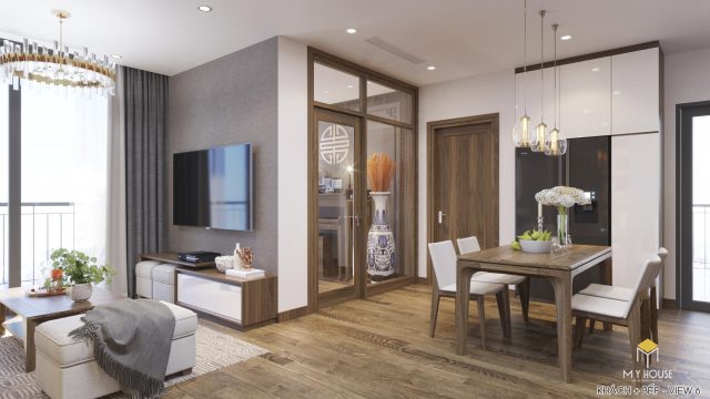 Thiết kế nội thất chung cư 82m2