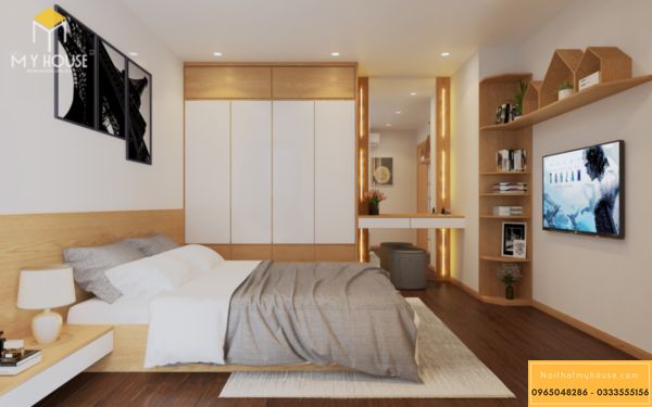 Nội thất phòng ngủ Hinode 3 ngủ 105m2 - hình 9