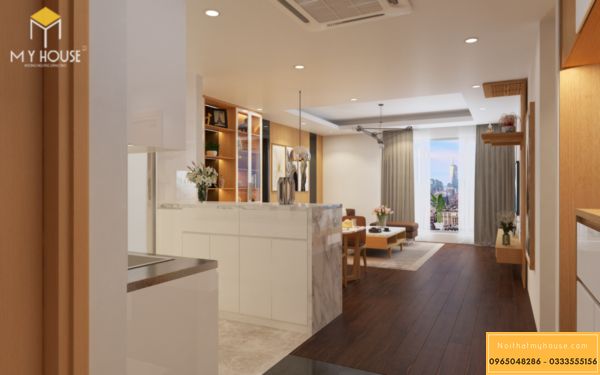 Nội thất phòng ngủ Hinode City 3 ngủ 105m2 - hình 5