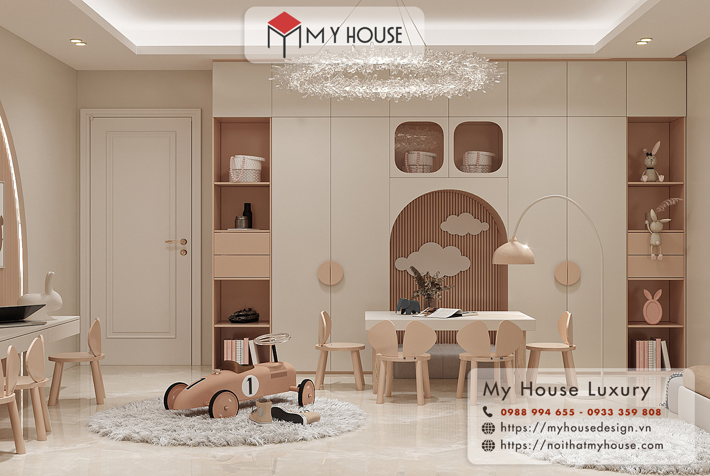 thiết kế nội thất vinhomes symphony 25