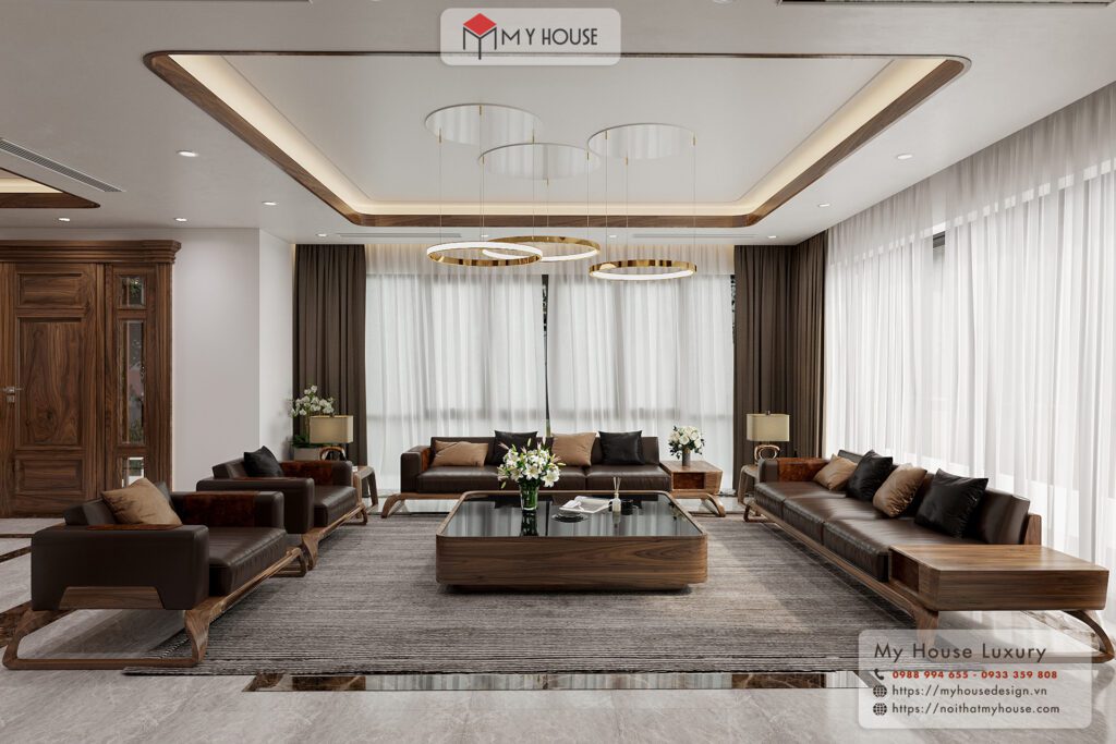 nội thất gỗ phòng khách