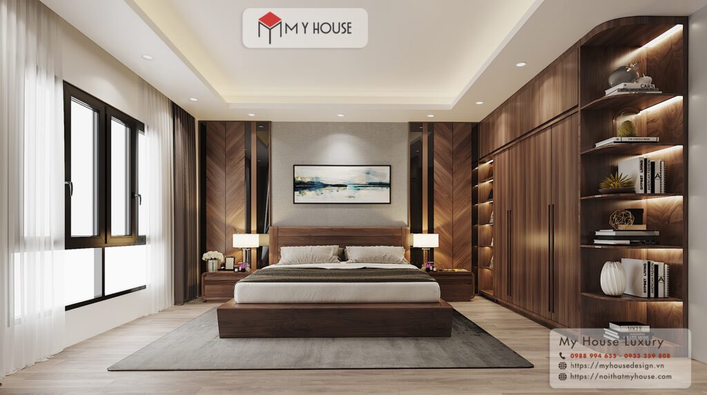 thiết kế phòng ngủ đẹp cho nữ