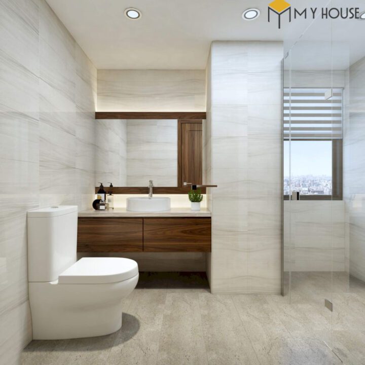 Nội thất biệt thự phòng tắm biệt thự phố 3 tầng _ View 1