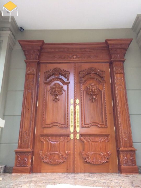 các mẫu cửa gỗ đẹp hiện đại – 31