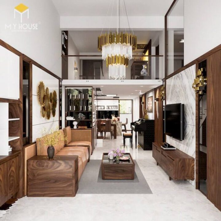Bàn ghế - Sofa gỗ óc chó đẹp 69