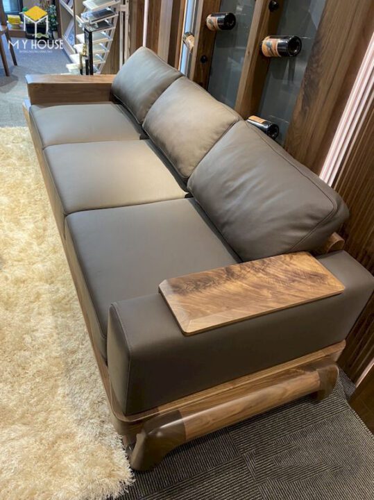 Bàn ghế - Sofa gỗ óc chó đẹp 57