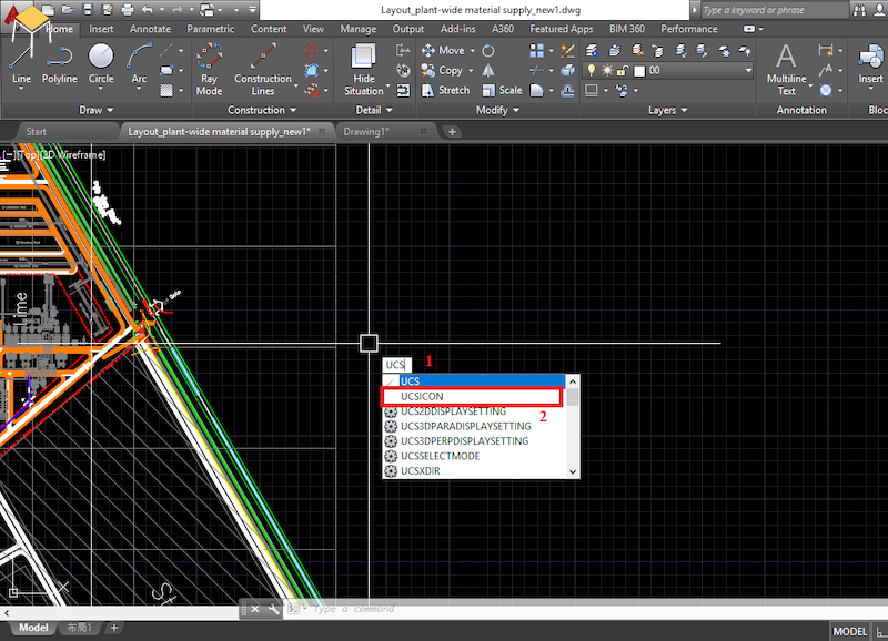 Sử dụng lệnh UCS trong Cad 