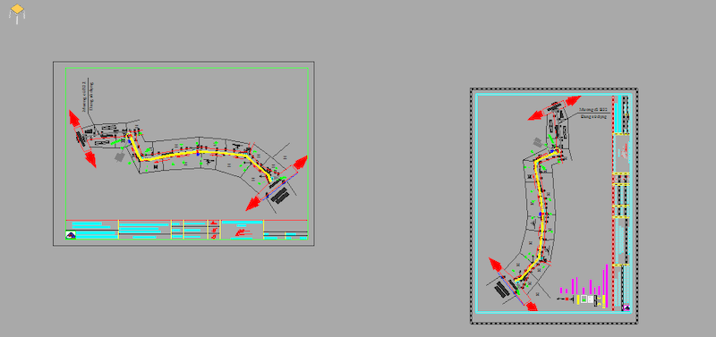 Xoay khung nhìn trong Layout 