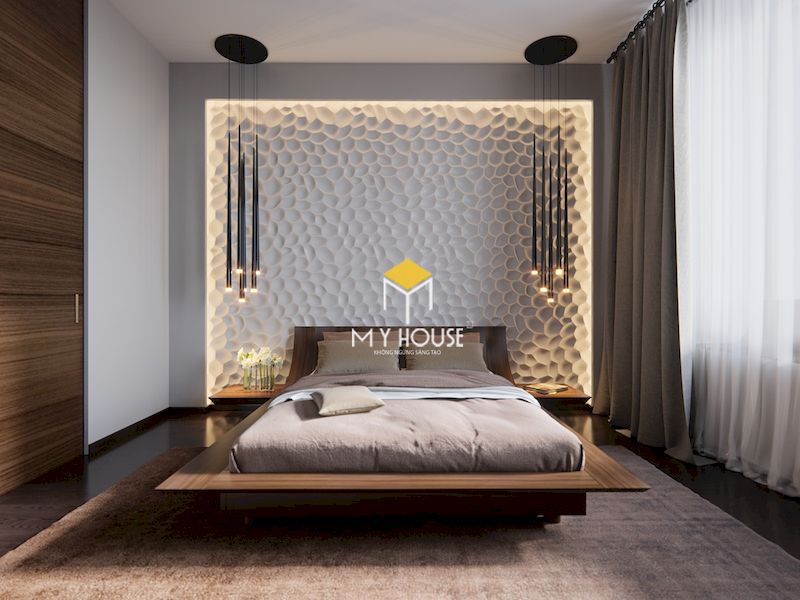 Trang trí nội thất phòng ngủ hiện đại phong cách châu âu