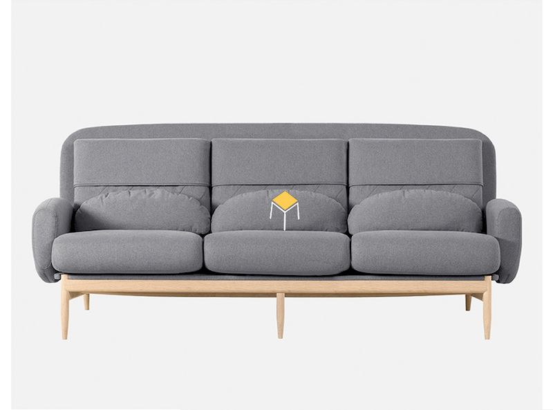 Sofa phong cách Scandinavian căn hộ nhỏ