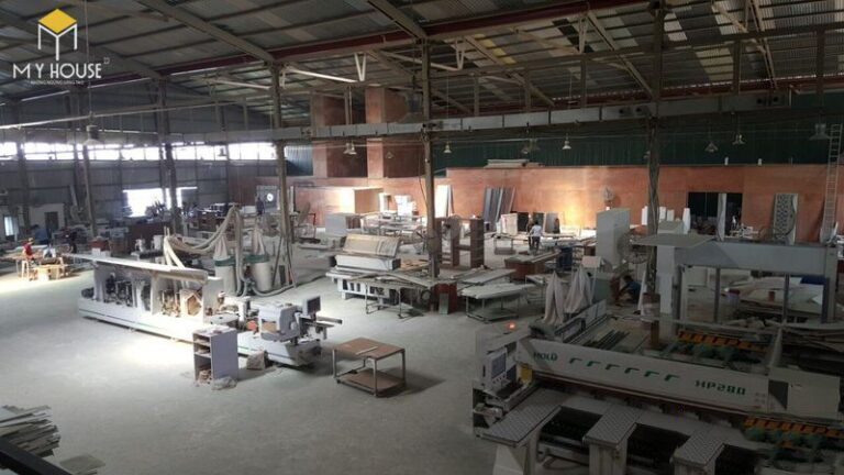 Nhà máy sản xuất nội thất gỗ công nghiệp theo đơn đặt hàng