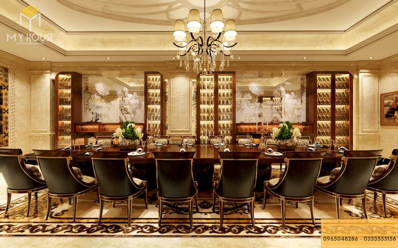 Thiết kế phòng VIP nhà hàng - Mẫu 03