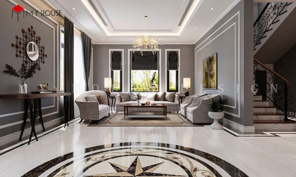 Thiết kế nội thất luxury biệt thự đảo KĐT Ecopark Hưng Yên - Myhouse Design 179