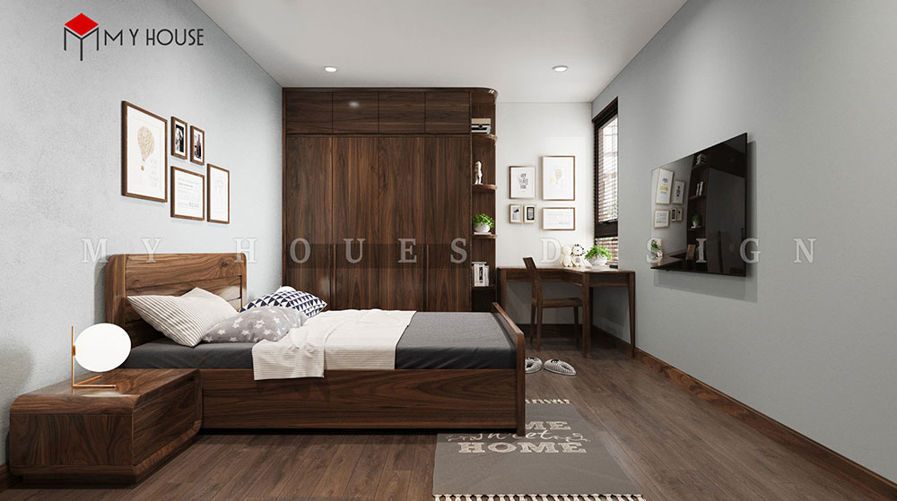 Thiết kế nội thất chung cư 3 phòng ngủ phong cách hiện đại 24