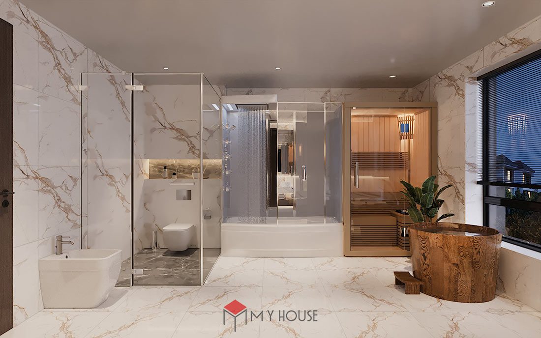 Thiết kế nội thất biệt thự phong cách hiện đại KĐT Vinhome Riverside - Myhouse Design 37