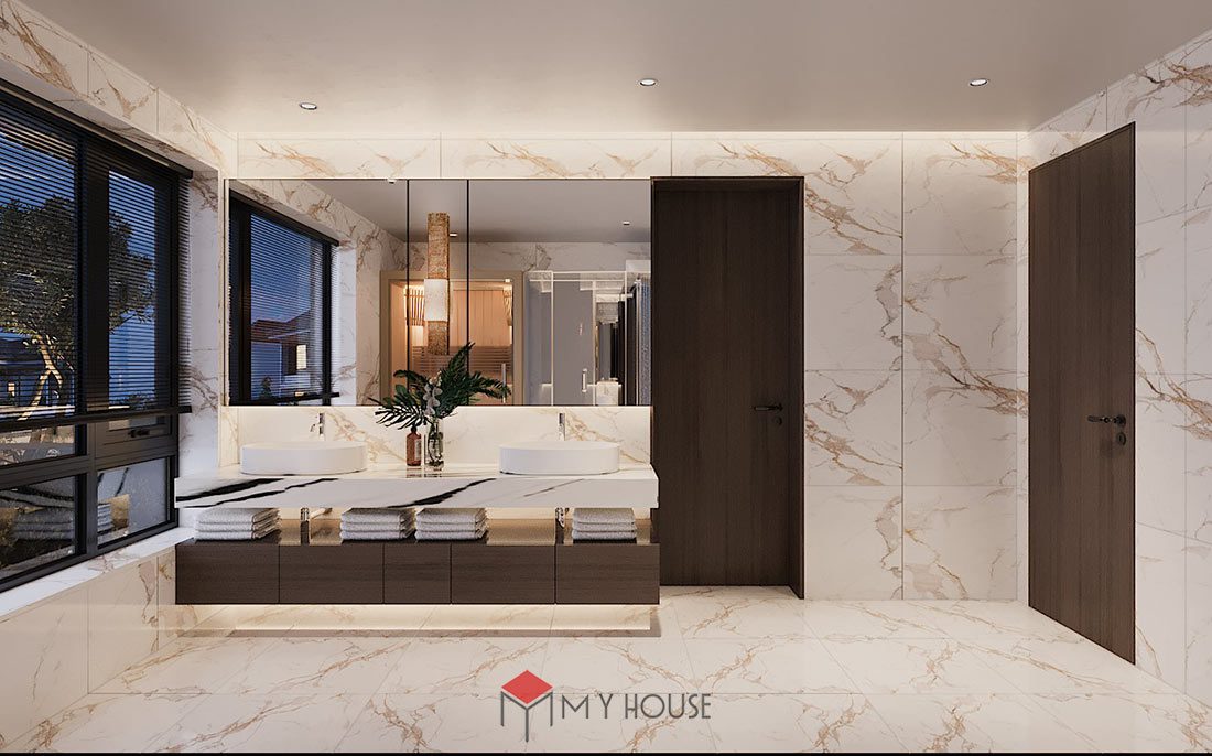 Thiết kế nội thất biệt thự phong cách hiện đại KĐT Vinhome Riverside - Myhouse Design 39