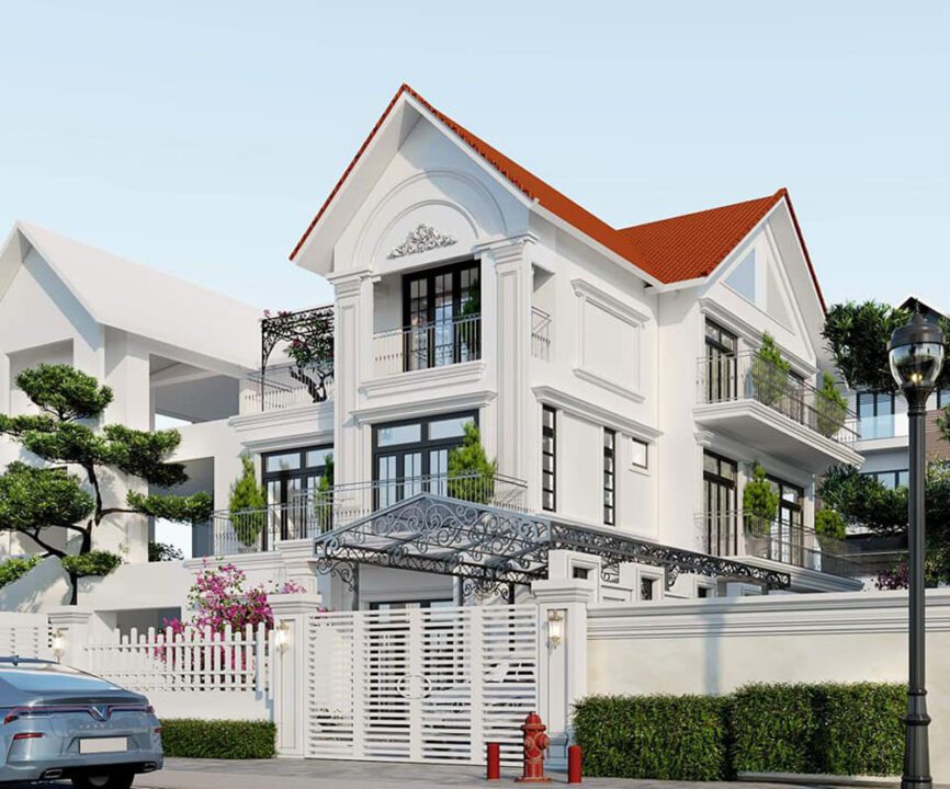 Thiết kế cải tạo biệt thự 3 tầng tại Văn Giang, Hưng Yên 9