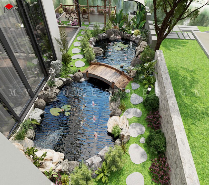 Thiết kế nội thất biệt thự Đảo KĐT Ecopark Hưng Yên 42