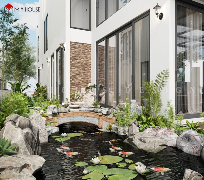 Thiết kế nội thất biệt thự Đảo KĐT Ecopark Hưng Yên 44