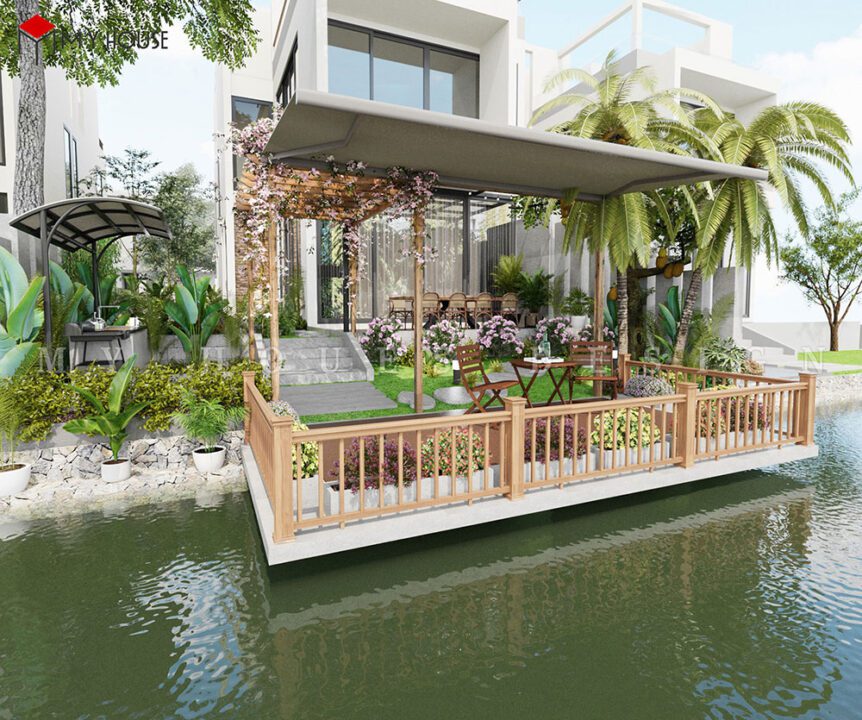 Thiết kế nội thất biệt thự Đảo KĐT Ecopark Hưng Yên 45