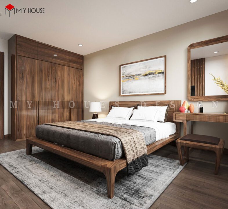Thiết kế nội thất chung cư 3 phòng ngủ phong cách hiện đại 20