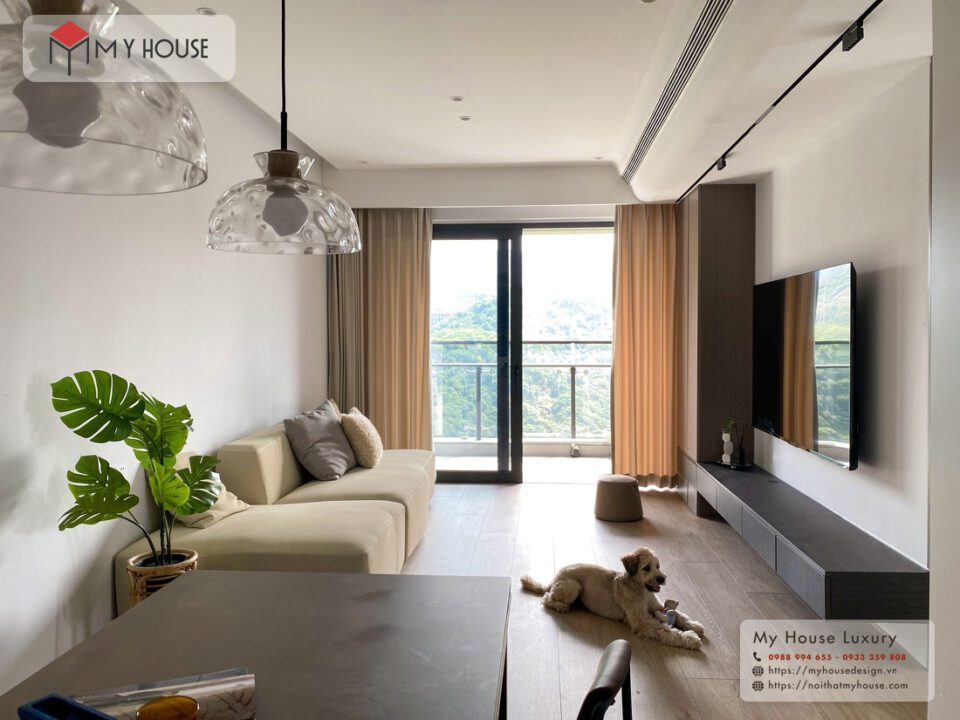thiết kế căn hộ chung cư 50m2