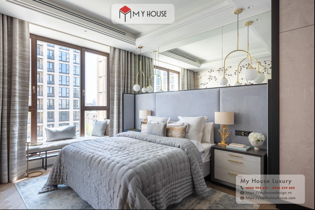 thiết kế nội thất căn hộ 2 phòng ngủ