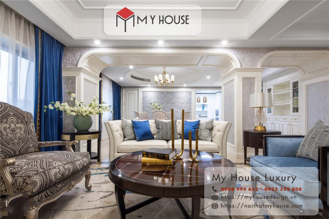 thiết kế nội thất chung cư 150m2 2