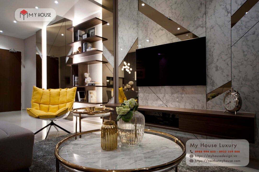 thiết kế nội thất chung cư 45m2