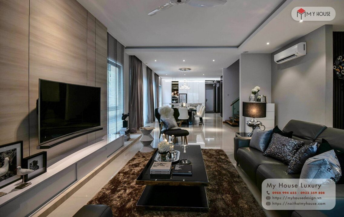thiết kế nội thất chung cư phong cách hiện đại