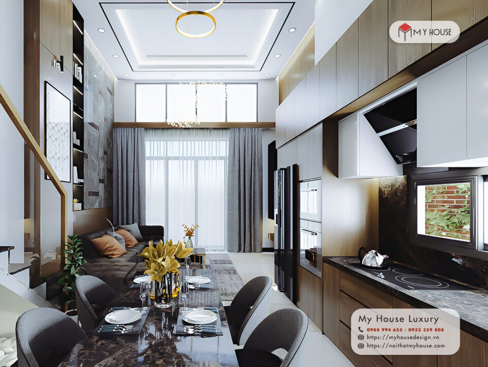 thiết kế nội thất nhà phố 2